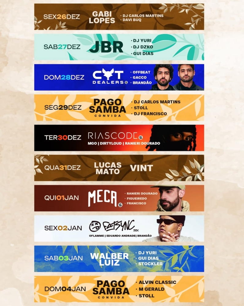 Cartaz Morocha Club - Estrada do Mucugê, 290, Terça-feira 30 de Dezembro de 2025