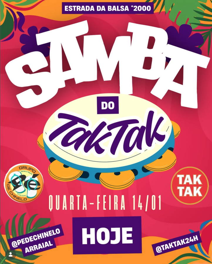 Cartaz Tak Tak - Estrada da Balsa, 2000, Quarta-feira 14 de Janeiro de 2026