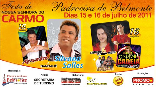 Cartaz   Praa da Igreja, Do dia 15 ao dia 16/7/2011