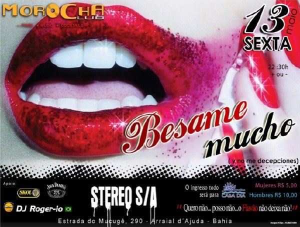 Cartaz   Morocha Club - Estrada do Mucug, 290, Sexta-feira 13 de Maio de 2011
