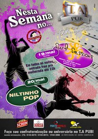 panfleto Banda Surf Sessions