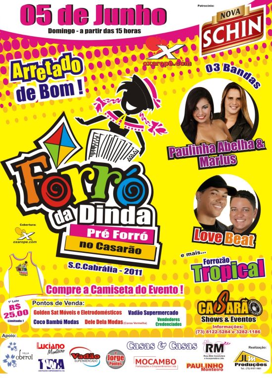 Cartaz   Casaro, Domingo 5 de Junho de 2011