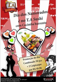Cartaz   T.A. Sushi Rock'n Rave - estrada do Mucug, 300, Domingo 12 de Junho de 2011