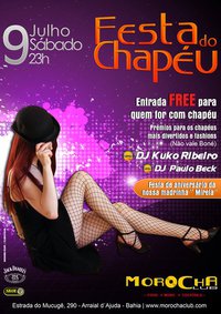 panfleto Festa do Chapu