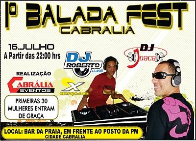 Cartaz   Bar da Praia - em frente ao Posto da PM, Sábado 16 de Julho de 2011