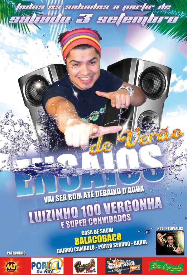 Cartaz   Casa de Show Balacobaco - Bairro Cambolo, Sábado 15 de Outubro de 2011