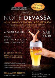 panfleto Noite Devassa