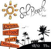 panfleto Inaugurao Sol Beach