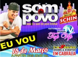 panfleto Som do Povo