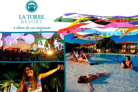 Cartaz   La Torre Resort - Av. Beira Mar, 9999 - Praia do Mut, Do dia 28 ao dia 31/12/2012