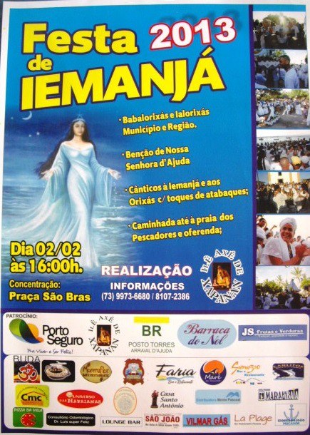 Cartaz   Praa So Brs e praia dos Pescadores, Sábado 2 de Fevereiro de 2013