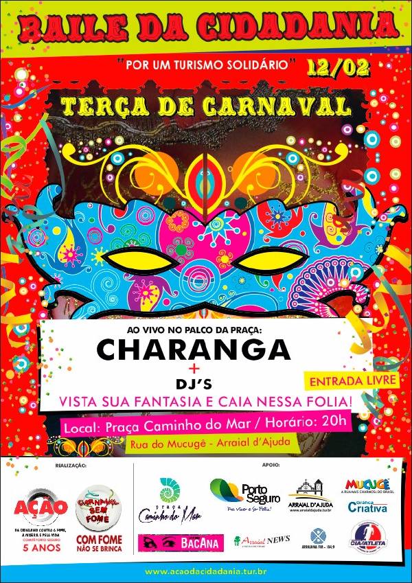 Cartaz   Praa Caminho do Mar - Rua do Mucug, 246 , Terça-feira 12 de Fevereiro de 2013