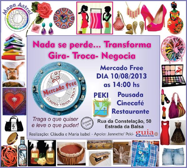 Cartaz   Pousada Peki - 50, rua da Constela��o, S&aacute;bado 10 de Agosto de 2013