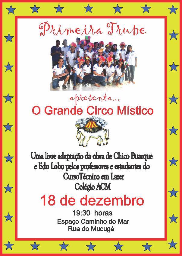 Cartaz   Praa Caminho do Mar - Rua do Mucug, 246 , Quarta-feira 18 de Dezembro de 2013