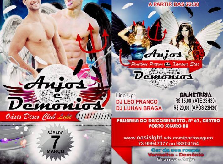 Cartaz   Oasis Disco Club - Rua Assis Chateaubriand, 67 - Centro (Passarela do Descobrimento) , S&aacute;bado 7 de Mar&ccedil;o de 2015