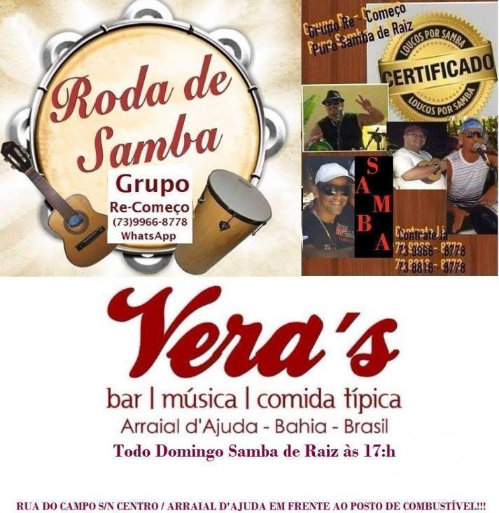 Cartaz   Vera's - Rua do Campo s/n - Centro, Domingo 2 de Agosto de 2015