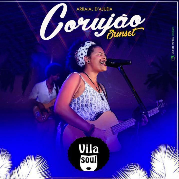 Cartaz  - Corujo - Estrada da Balsa, 1813 - Praia de Araape, Sábado 7 de Julho de 2018