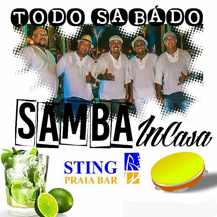 Cartaz  - Sting Praia Bar - Estrada da Balsa, 1937 - Praia de Araape, Sábado 22 de Dezembro de 2018