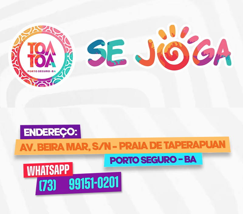 Cartaz  - Complexo de Lazer Ta Ta - Praia de Taperapuan, Terça-feira 17 de Janeiro de 2012