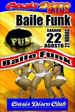 panfleto Baile Funk