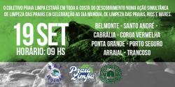 panfleto  Dia Mundial de Limpeza das praias