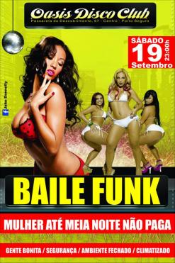 panfleto Baile Funk