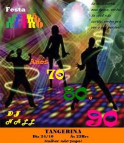 panfleto Festa Retr