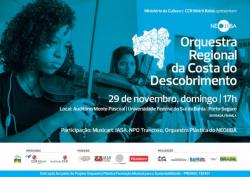 panfleto Orquestra Regional da Costa do Descobrimento
