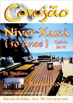panfleto Niver do Xx - Abel Chaves e banda