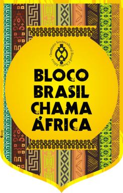 panfleto Bloco Brasil Chama frica