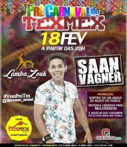 panfleto PreCarnaval TexMex - Saan Vagner