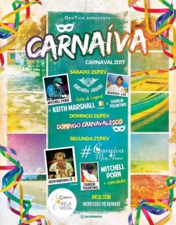 panfleto Carnava 2017 - #Carava Meu Amor