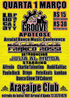 panfleto Groove Apoteose