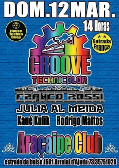 panfleto Groove Tecnicolor