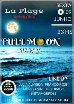 panfleto Full Moon Party