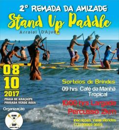 panfleto 2 Remada da Amizade - Stand Up Paddle