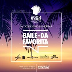 panfleto Baile da Favorita