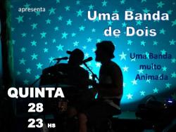 panfleto Uma Banda de Dois