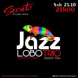 panfleto Gabriel Lobo Trio & Jazzon Sax