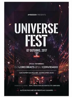 panfleto Universe Fest
