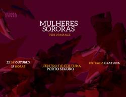 panfleto SomaCorpo - Performance - Mulheres Sororas