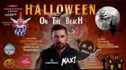 panfleto Halloween on The Beach