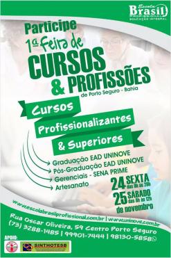 panfleto 1 Feira de Cursos & Profisses de Porto Seguro