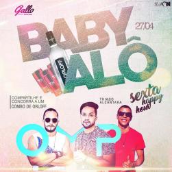 panfleto Baby Al - Thiago Alcntara e OMP