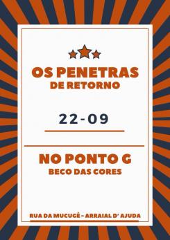 panfleto Os Penetras de retorno
