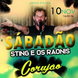 panfleto Sting e Os Raonis