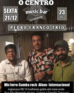 panfleto Pedro Franco Trio