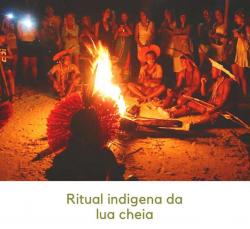 panfleto Ritual indgena Patax da Lua Cheia