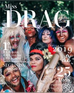 panfleto Miss Drag Queen