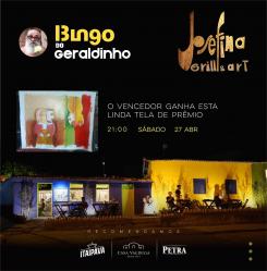 panfleto Bingo do Geraldinho